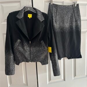 Aritzia Black and Gray Women's Blazer
